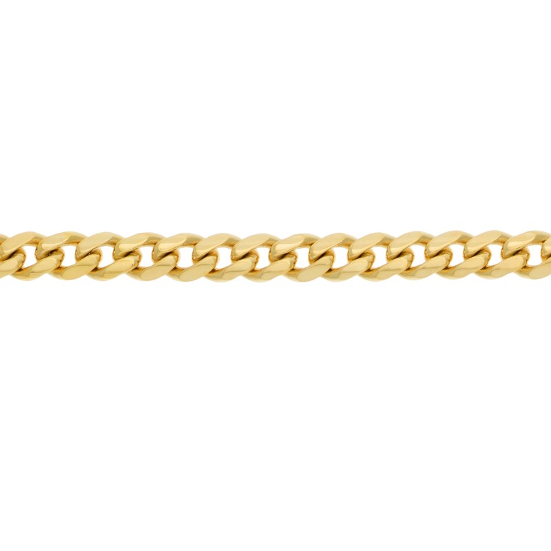 14K Yellow Gold Miami Cuban Link Bracelet